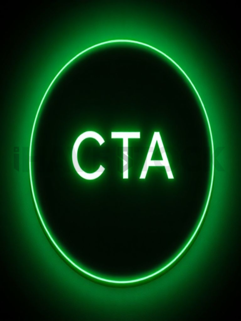 Rounded CTA Button Green Neon Strong Glow Dark CTA Button 2025 – 8K UI Element(1)