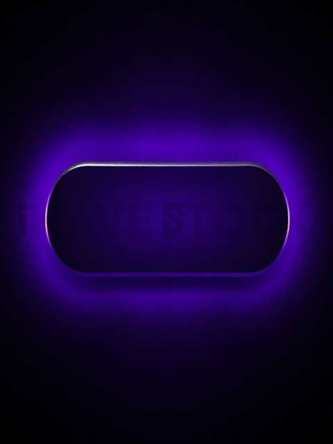 Shadowed Pressable CTA Button Purple Ultra Intense Glow Dark CTA Button 2025 – 8K UI Element