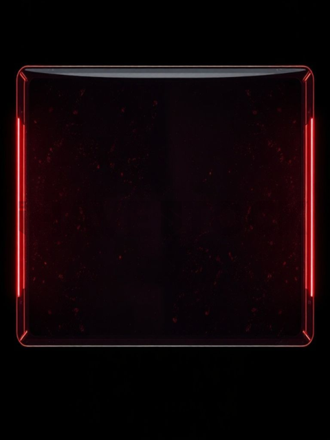 Glass Panel Divider Red Neon Subtle Glow Dark Glassmorphism Element 2025 – 8K