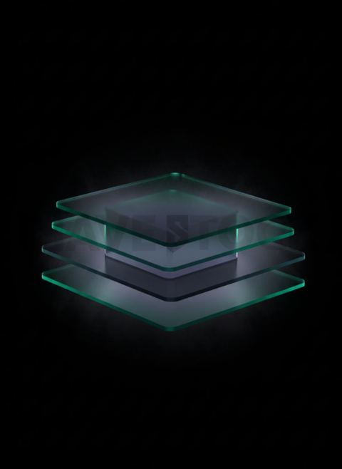 Glassmorphism UI Block Emerald Strong Glow Dark Glassmorphism Element 2025 – 8K