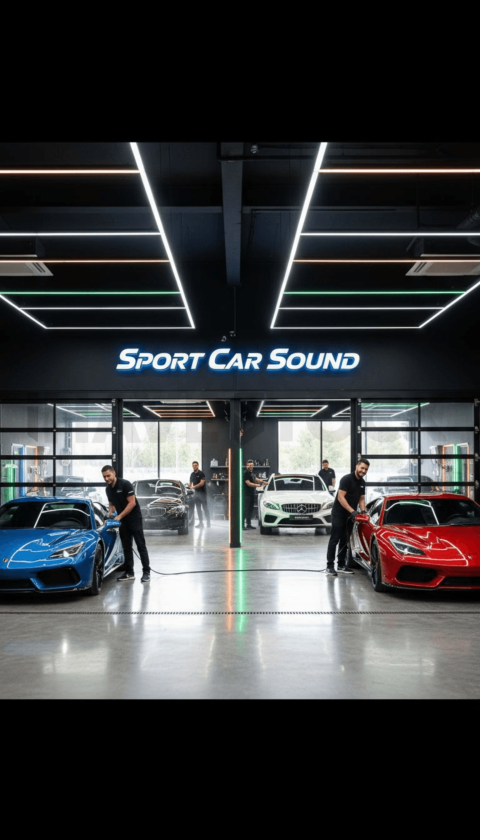 Frosted Glass Fragment Explosion Background