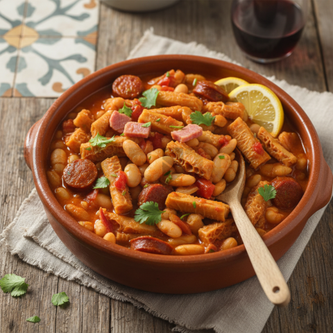 Dobradinha Tripe Stew  Diffused Morning Light Overhead