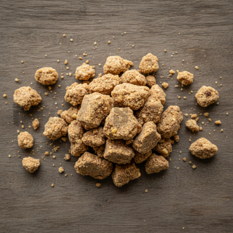 Paçoca Candy Crumbled  Overcast Daylight Overhead