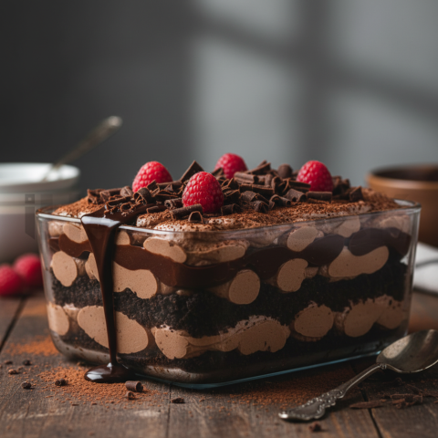 Pavê Chocolate Layered  Moody Twilight Three Quarter Angle