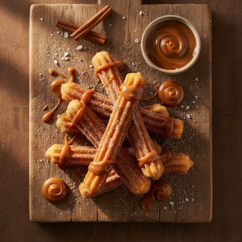 Churros With Dulce De Leche(1)