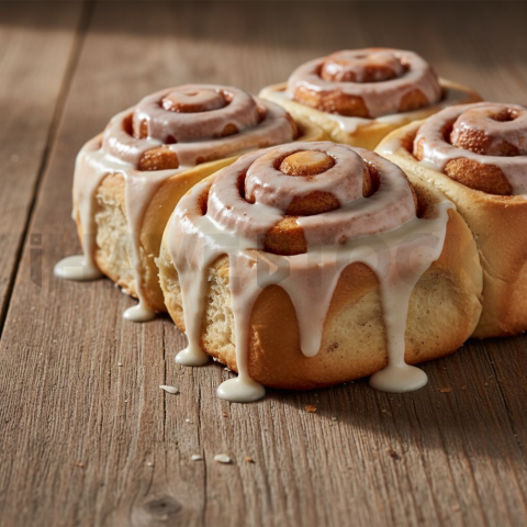 Cinnamon Rolls With Icing(1)