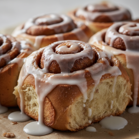 Cinnamon Rolls With Icing
