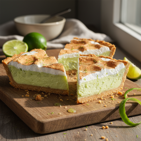 Key Lime Pie Slices