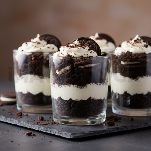 Oreo Layered Dessert Cups