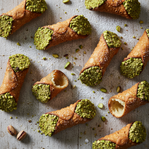 Pistachio Cannoli Shells
