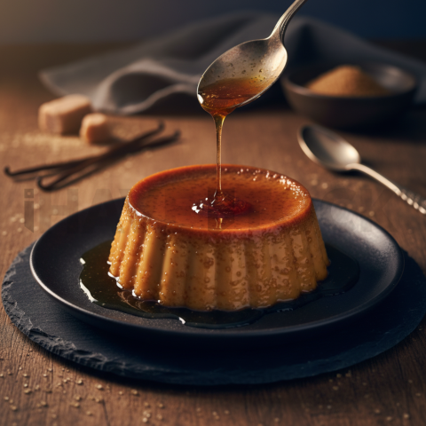 Brown Sugar Crème Caramel  Moody Twilight Three Quarter Angle