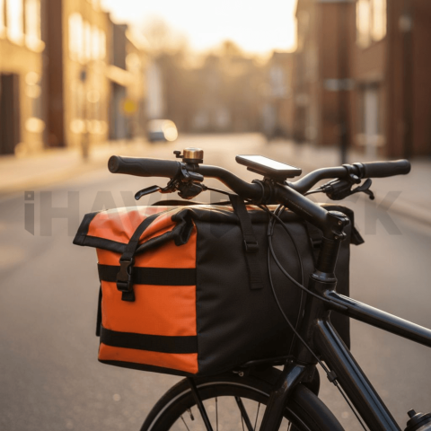 Bike Handle With Delivery Bag(3)