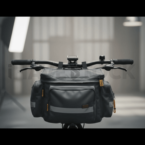 Bike Handle With Delivery Bag(2)