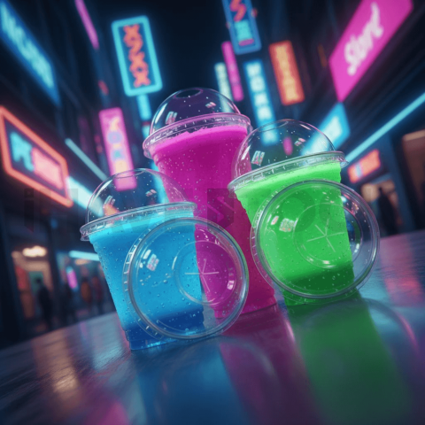 Drink Cups With Plastic Lids