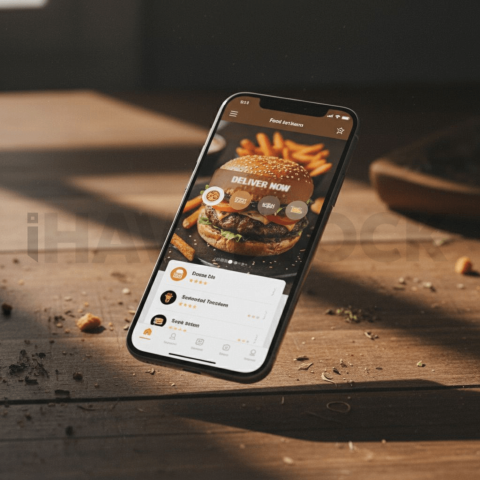 Food Delivery App Mockup Smart