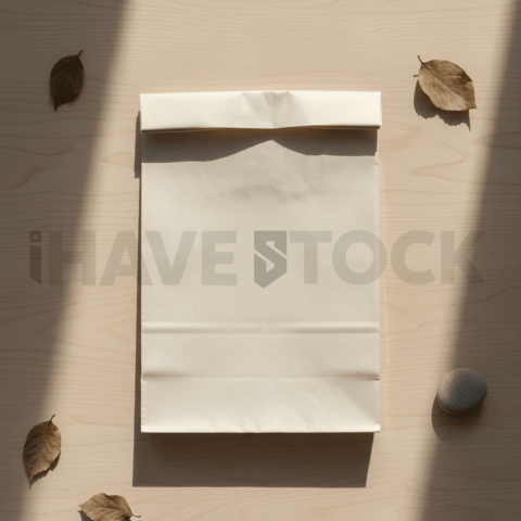 Paper Bag Mockup Branding Clea