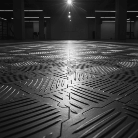 Metal Gym Flooring
