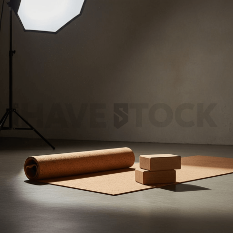 Yoga Mat And Blocks