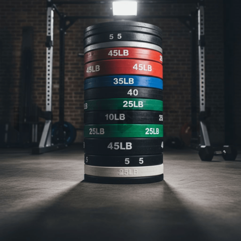 Weight Plates Stack