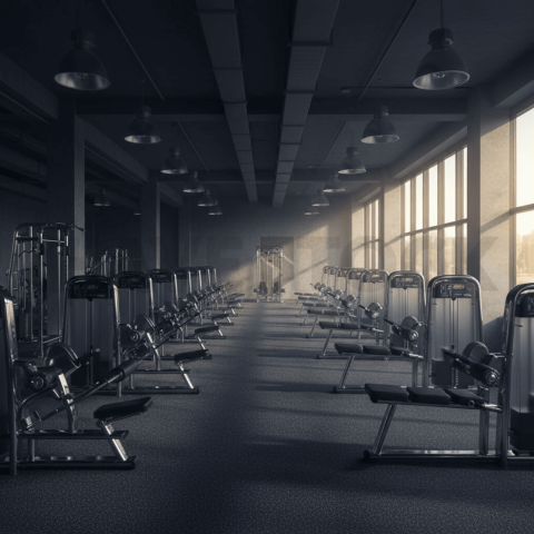 Empty Gym Interior