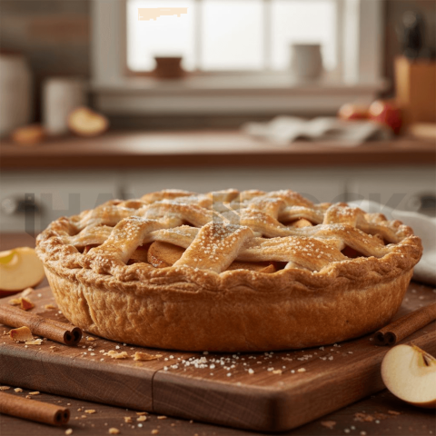 Apple Pie With Lattice Crust FOD D&SMT 0170