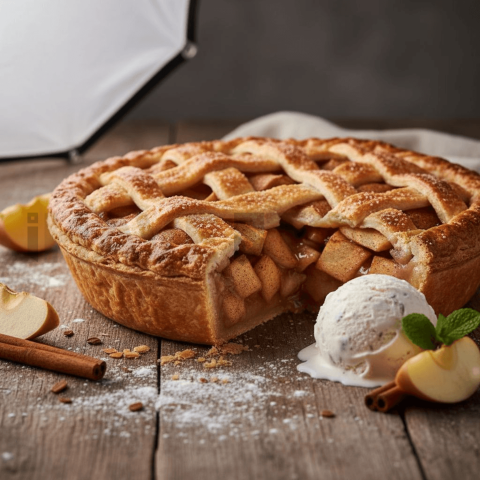 Apple Pie With Lattice Crust FOD D&SMT 0191
