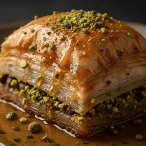 Baklava With Pistachios Syrup FOD D&SMT 0044