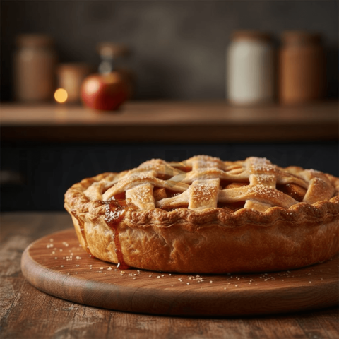 Apple Pie With Lattice Crust FOD D&SMT 0033