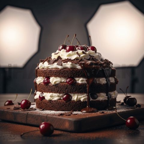 Black Forest Cake Dessert FOD D&SMT 0053