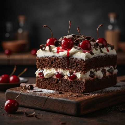 Black Forest Cake Dessert FOD D&SMT 0008
