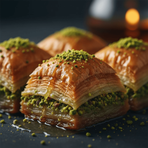 Baklava With Pistachios Syrup FOD D&SMT 0134