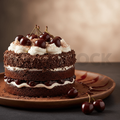 Black Forest Cake Dessert FOD D&SMT 0252
