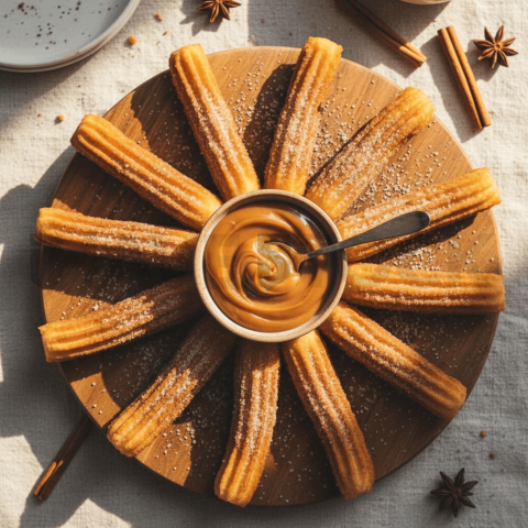 Churros With Dulce De Leche FOD D&SMT 0239