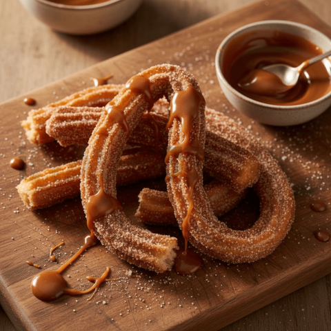 Churros With Dulce De Leche FOD D&SMT 0086