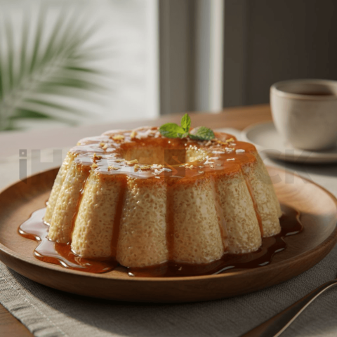 Coconut Flan With Caramel FOD D&SMT 0011