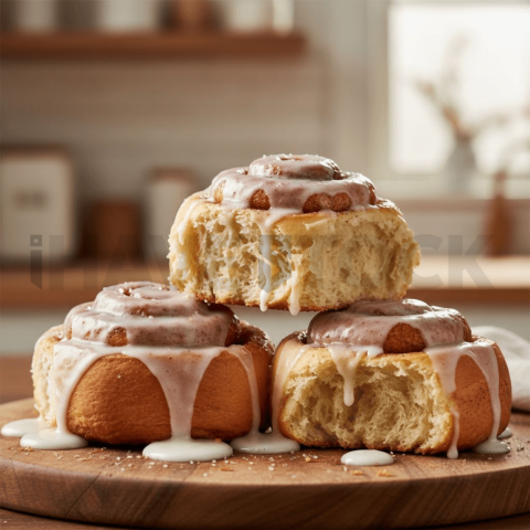 Cinnamon Rolls With Icing FOD D&SMT 0182