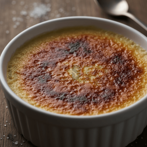 Crème Brûlée With Caramelized Sugar FOD D&SMT 0074