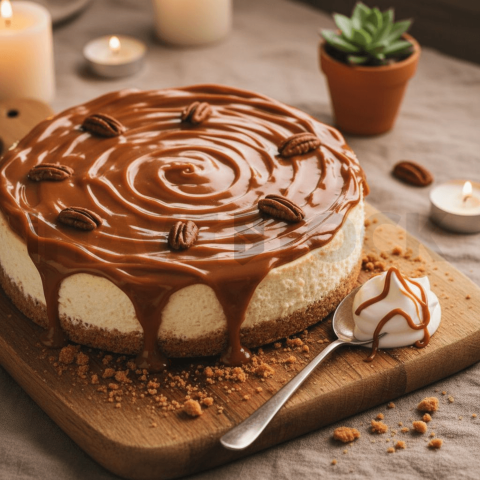 Dulce De Leche Cheesecake FOD D&SMT 0066
