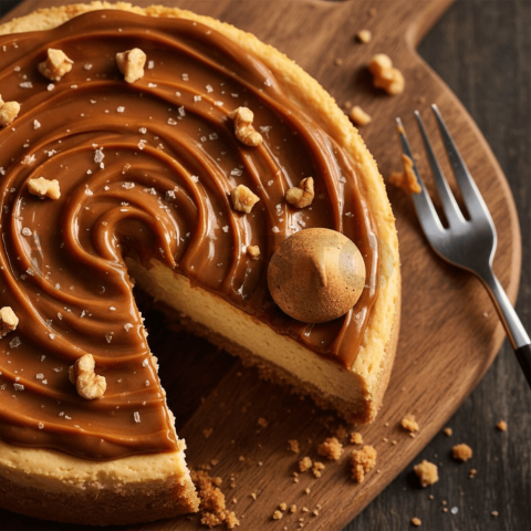 Dulce De Leche Cheesecake FOD D&SMT 0156