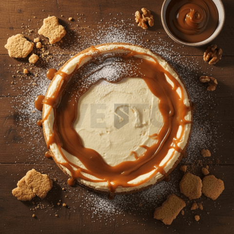 Dulce De Leche Cheesecake FOD D&SMT 0111