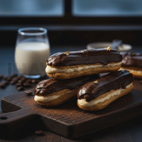 Eclairs Chocolate Glazed FOD D&SMT 0094