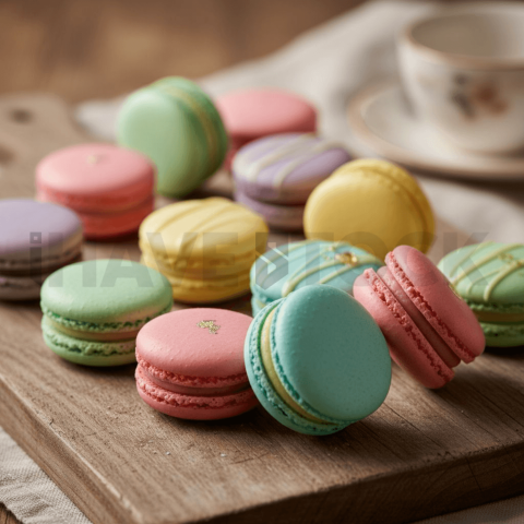 FOD D&SMT 0254 Macarons Assorted Pastel Colors