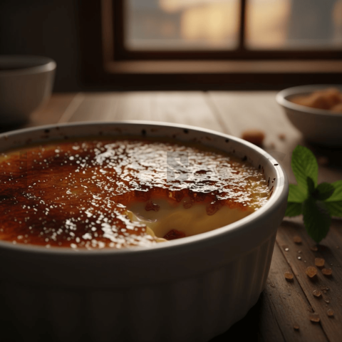 FOD D&SMT 0253 Crème Brûlée With Caramelized Sugar