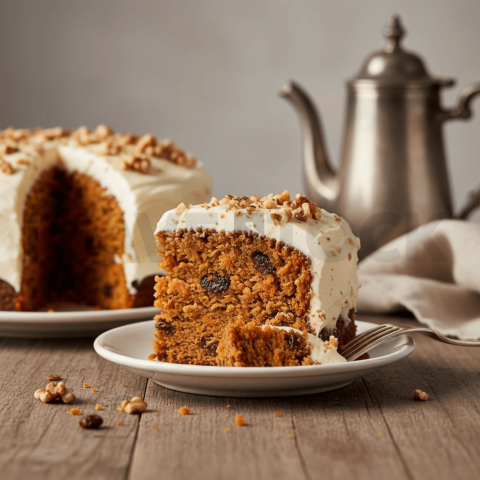 FOD D&SMT 0303 Carrot Cake With Nuts And Frosting