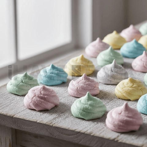 Meringue Kisses Pastel FOD D&SMT 0201