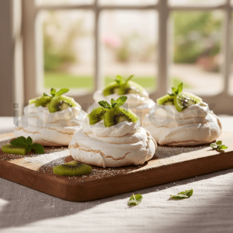 Mini Pavlovas With Kiwi FOD D&SMT 0157