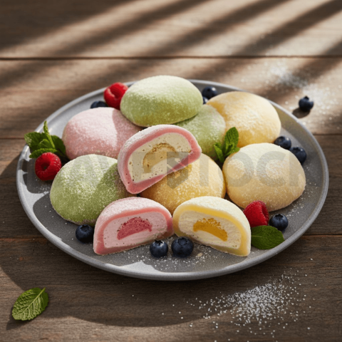 Mochi Ice Cream Assorted Flavors FOD D&SMT 0045