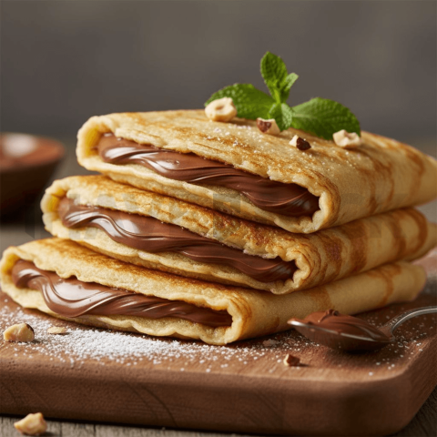 Nutella Crepes Folded FOD D&SMT 0229