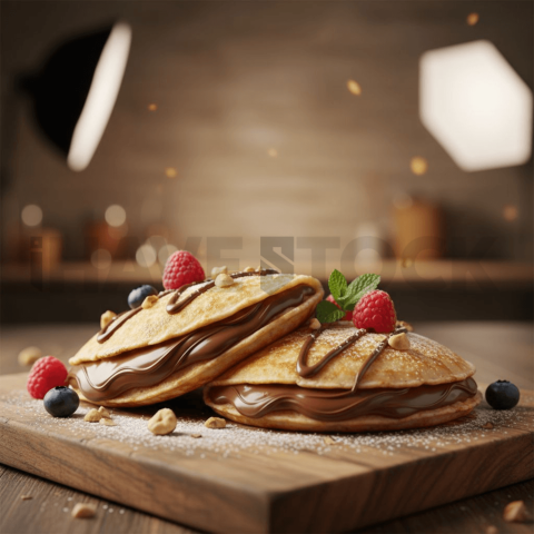 Nutella Crepes Folded FOD D&SMT 0153
