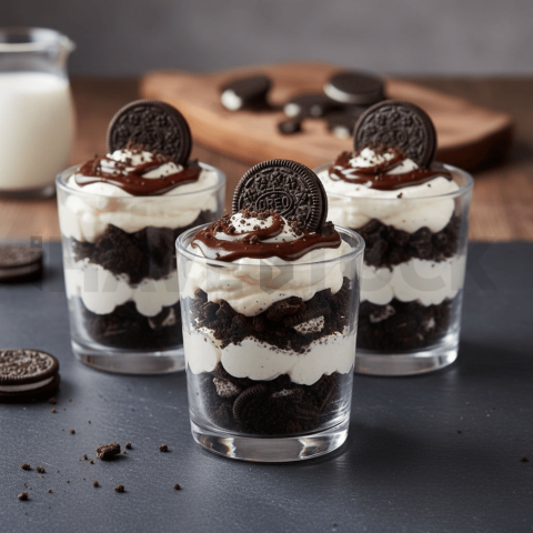 Oreo Layered Dessert Cups FOD D&SMT 0058